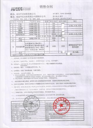 350QCJ290-50潛水泵交付福建華東水務有限公司業主使用(圖1)