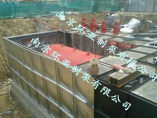 干式電機消防泵-南京環亞制泵有限公司（地埋式水箱之友）(圖1)